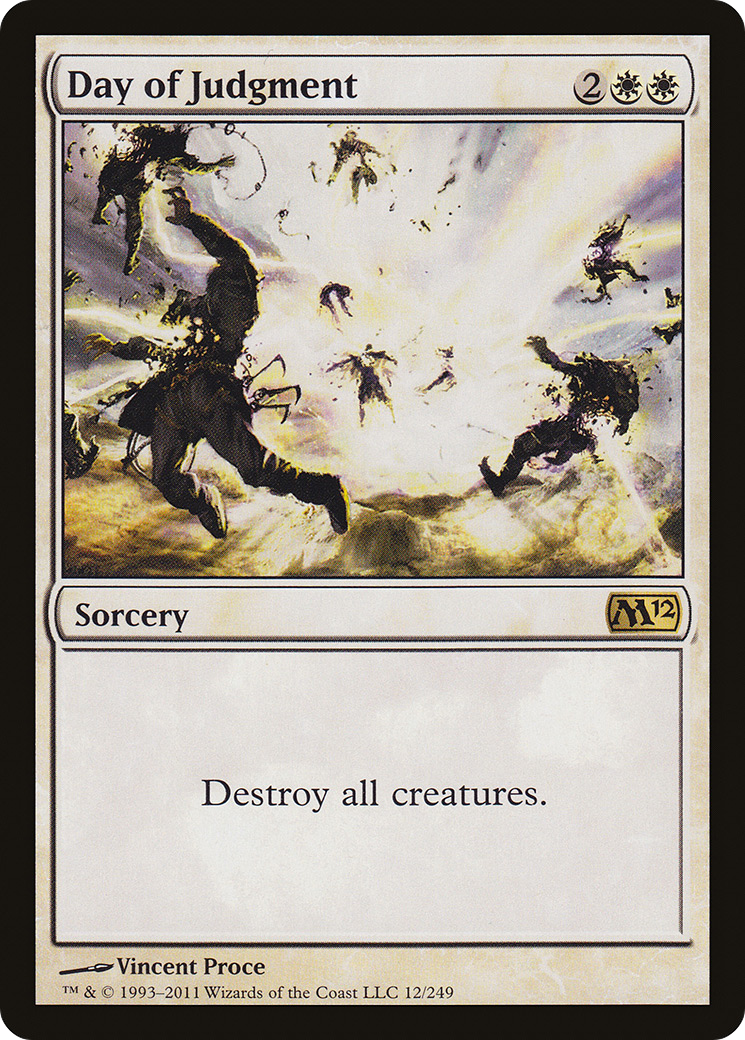 Day of Judgment (M12-012) - Magic 2012 Foil