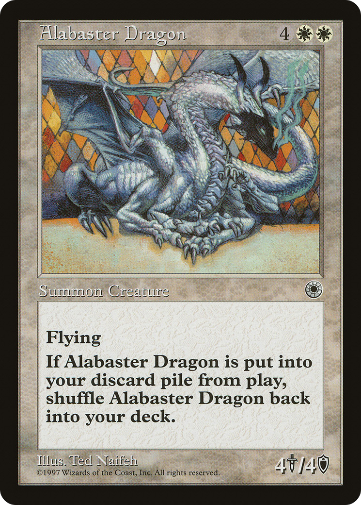 Alabaster Dragon (POR-) - Portal