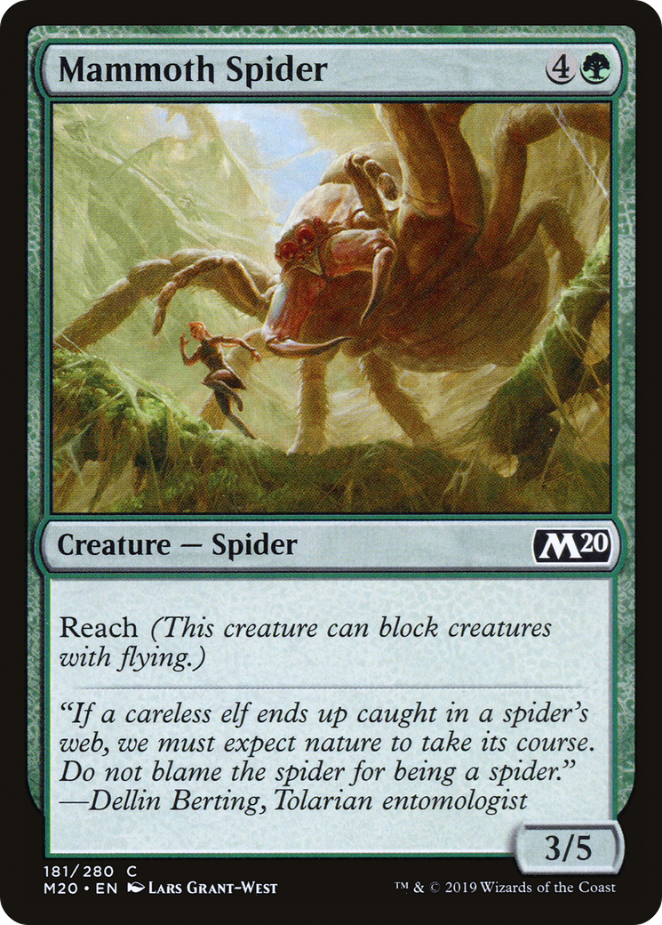 Mammoth Spider⁣ - Core 2020⁣ (Common)⁣ [181]