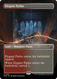 Elegant Parlor (Borderless) (MKM-325) - Murders at Karlov Manor (Borderless) Foil