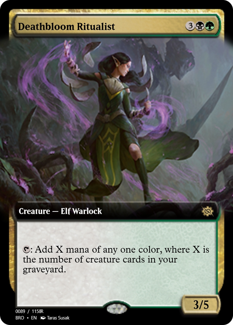 Deathbloom Ritualist (PRM-105786) - Magic Online Promos Foil