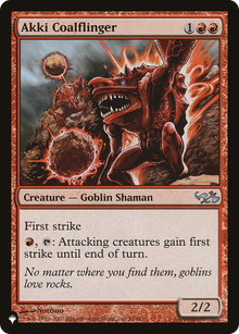 Akki Coalflinger (LIST-DD1-33) - The List