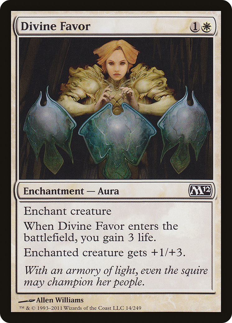 Divine Favor (M12-014) - Magic 2012