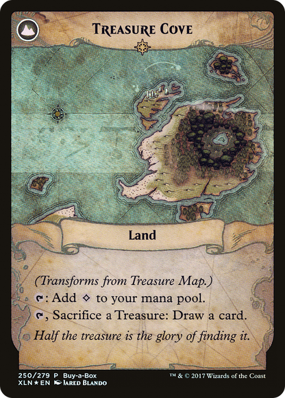 Treasure Map (BABP-250) - XLN Treasure Chest: (compasslanddfc) Foil