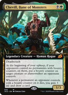 Chevill, Bane of Monsters (Extended Art) (IKO-330) - Ikoria: Lair of Behemoths: (Extended Art) Foil