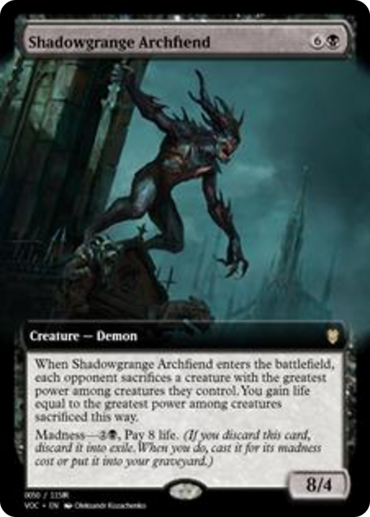 Shadowgrange Archfiend (PRM-95339) - Magic Online Promos Foil