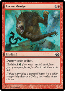 Ancient Grudge (PRM-43590) - Magic Online Promos Foil