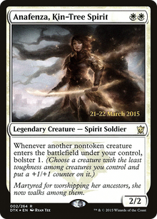 Anafenza, Kin-Tree Spirit (PRE-02S) - Dragons of Tarkir Promos Foil