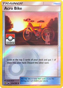 Acro Bike 123a/168  - Reverse Holofoil League & Championship Cards - Promo