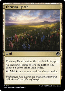Thriving Heath⁣ - Commander: The Lost Caverns of Ixalan⁣ (Common)⁣ [363]