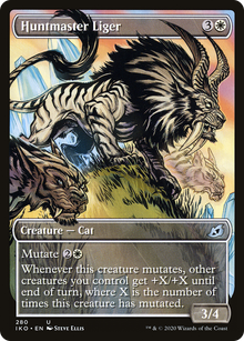 Huntmaster Liger (Showcase) (IKO-280) - Ikoria: Lair of Behemoths: (Showcase)