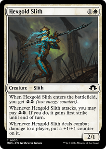 Hexgold Slith⁣ - Modern Horizons 3⁣ (Common)⁣ [30]
