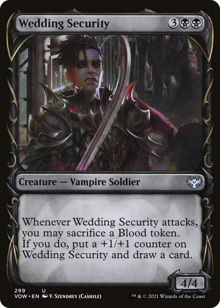 Wedding Security (Showcase) (VOW-299) - Innistrad: Crimson Vow: (Showcase)