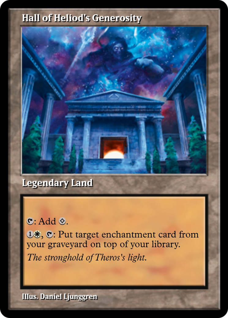 Hall of Heliod's Generosity (PRM-91395) - Magic Online Promos