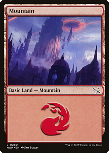 Mountain⁣ - March of the Machine⁣ (Land)⁣ [280]