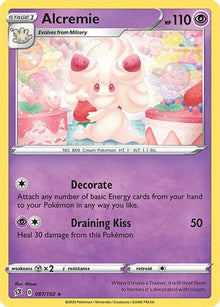 Alcremie 087/192  - Reverse Holofoil SWSH02 Rebel Clash - Rare