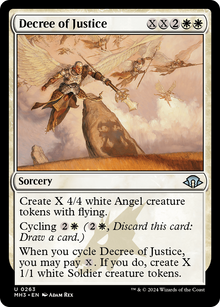 Decree of Justice⁣ - Modern Horizons 3⁣ (Uncommon)⁣ [263]