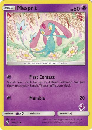 Mesprit 084/236  Battle Academy - Promo