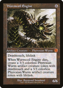 Wurmcoil Engine (BRR-063) - The Brothers' War Retro Artifacts Foil