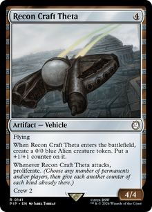 Recon Craft Theta⁣ - Universes Beyond: Fallout⁣ (Rare)⁣ [141]