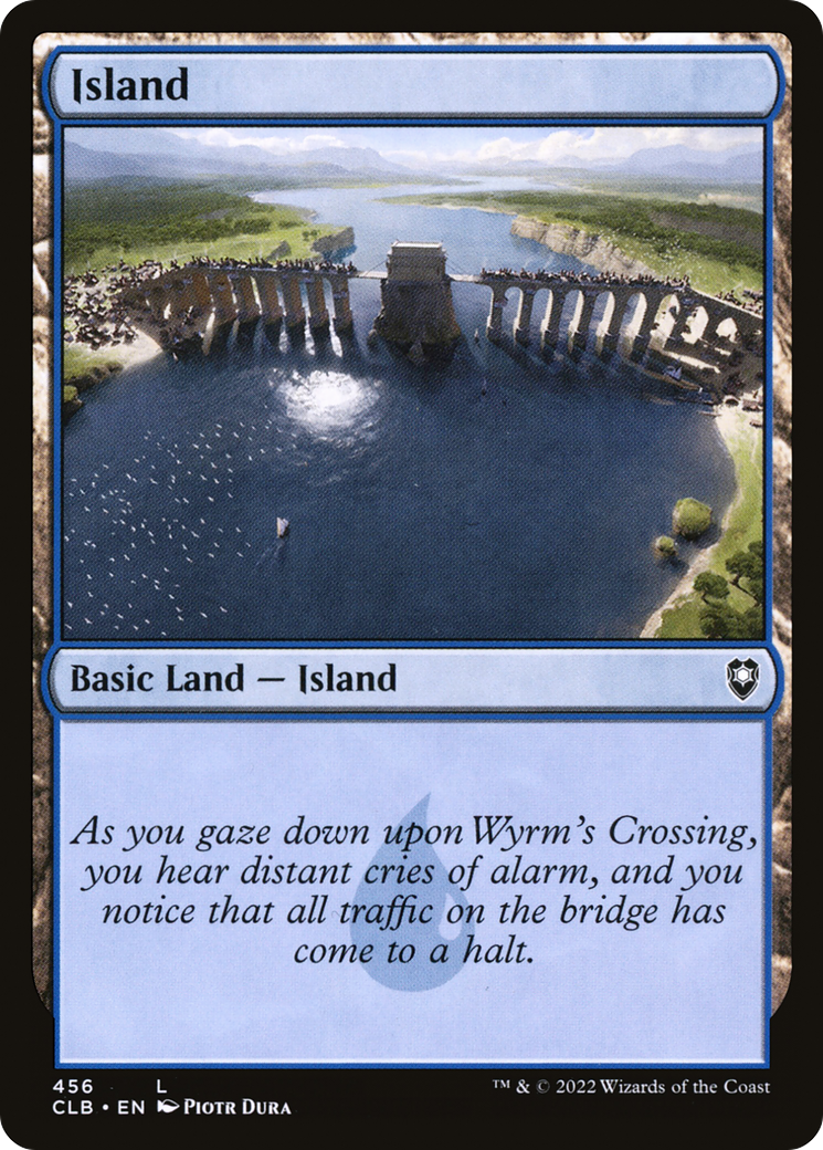 Island (V.2)⁣ - Commander Legends: Battle for Baldur's Gate: Extras⁣ (Land)⁣ [456]