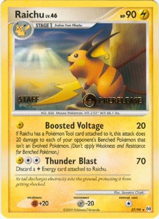 Raichu 027/99  Nintendo Promos - Promo
