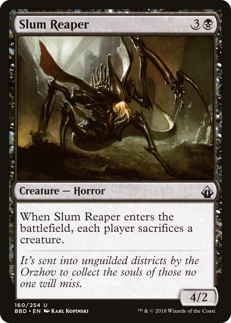 Slum Reaper (BBD-160) - Battlebond Foil