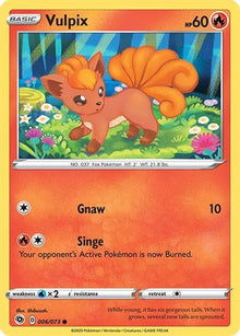 Vulpix 006/73  - Reverse Holofoil Champions Path - Common