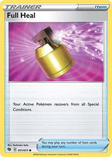 Full Heal 051/73  - Reverse Holofoil Champions Path - Common