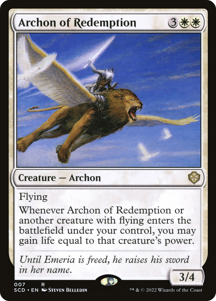 Archon of Redemption (SCD-007) - Starter Commander Decks