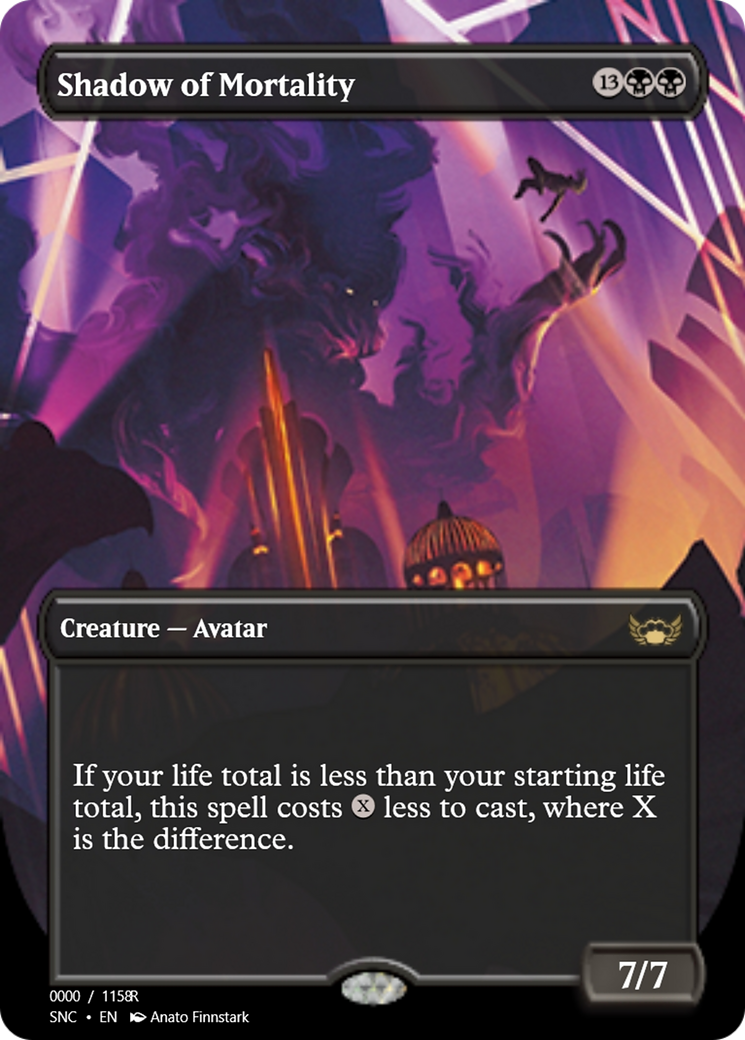 Shadow of Mortality (PRM-99703) - Magic Online Promos