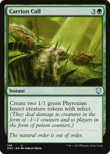 Carrion Call⁣ - Commander: Phyrexia: All Will Be One⁣ (Uncommon)⁣ [106]