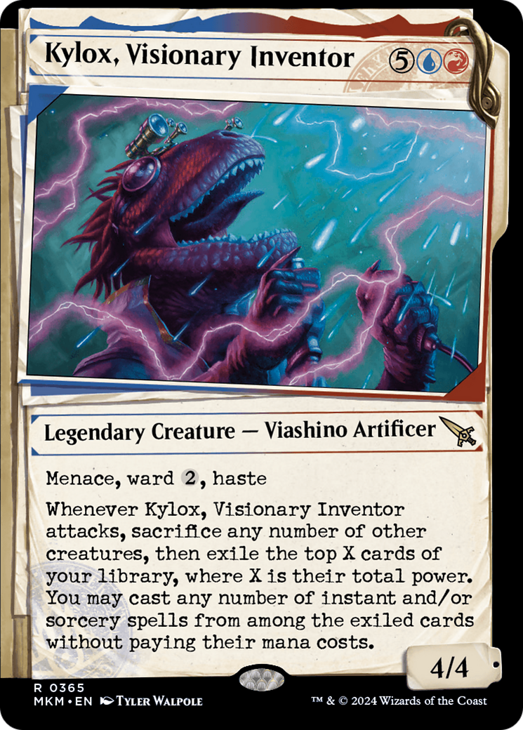 Kylox, Visionary Inventor⁣ - Murders at Karlov Manor: Extras⁣ (Rare)⁣ [365]