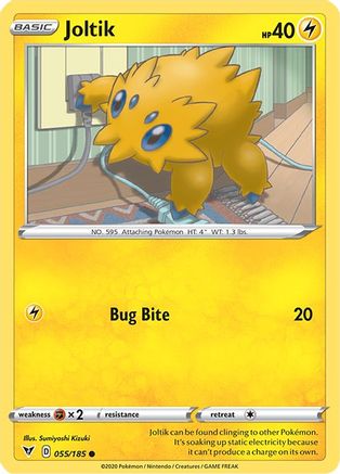 Joltik 055/185  SWSH04 Vivid Voltage - Common