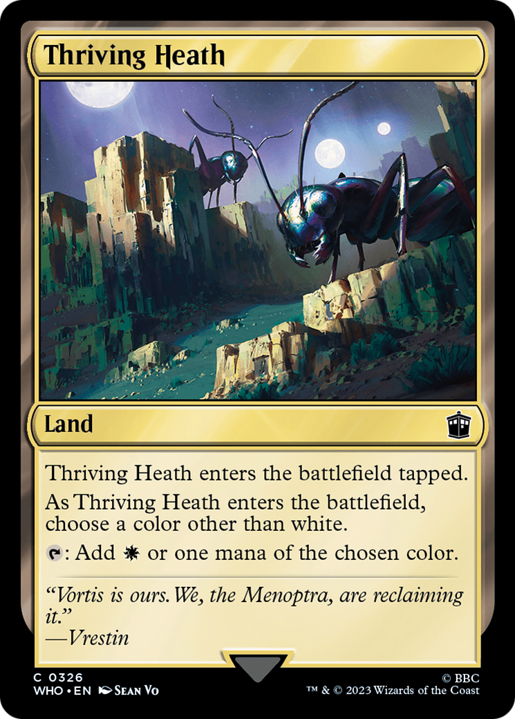 Thriving Heath (WHO-326) - Doctor Who