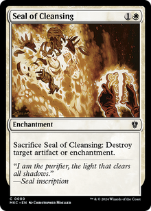 Seal of Cleansing⁣ - Commander: Murders at Karlov Manor⁣ (Common)⁣ [80]