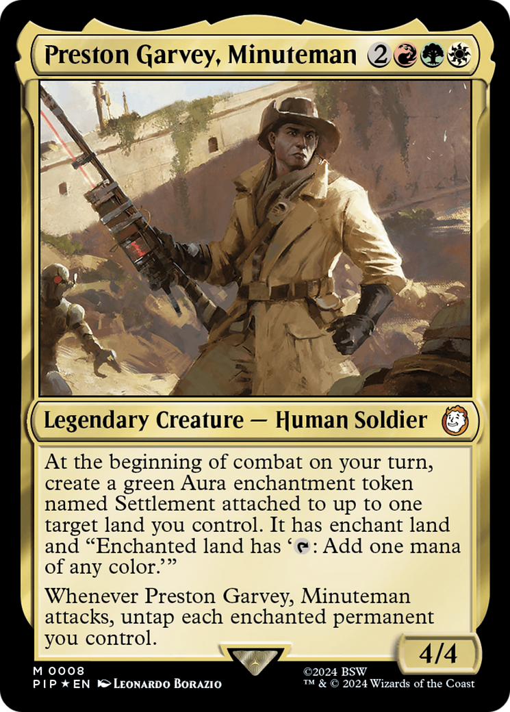 Preston Garvey, Minuteman⁣ - Universes Beyond: Fallout⁣ (Mythic)⁣ [8]