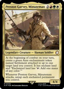 Preston Garvey, Minuteman⁣ - Universes Beyond: Fallout⁣ (Mythic)⁣ [8]