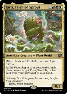 Kirri, Talented Sprout⁣ - Commander: Outlaws of Thunder Junction⁣ (Mythic)⁣ [7]
