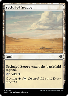 Secluded Steppe⁣ - Commander: Murders at Karlov Manor⁣ (Common)⁣ [289]