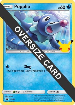 Popplio SM03/03  First Partner Pack - Promo