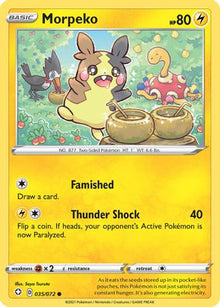 Morpeko (035) 035/072  - Reverse Holofoil Shining Fates - Common