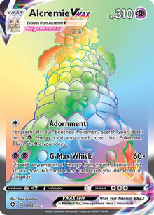 Alcremie VMAX (Secret) 073/072  - Holofoil Shining Fates - Secret Rare