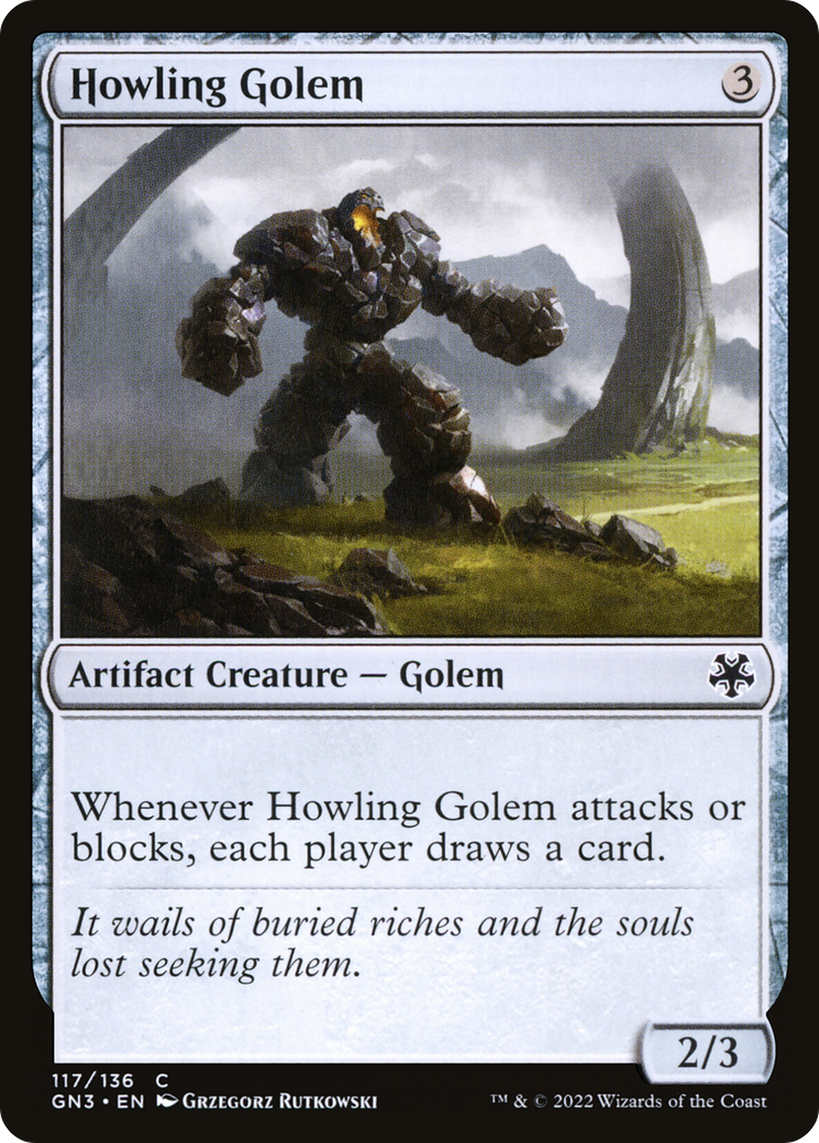 Howling Golem⁣ - Game Night: Free For All⁣ (Common)⁣ [117]