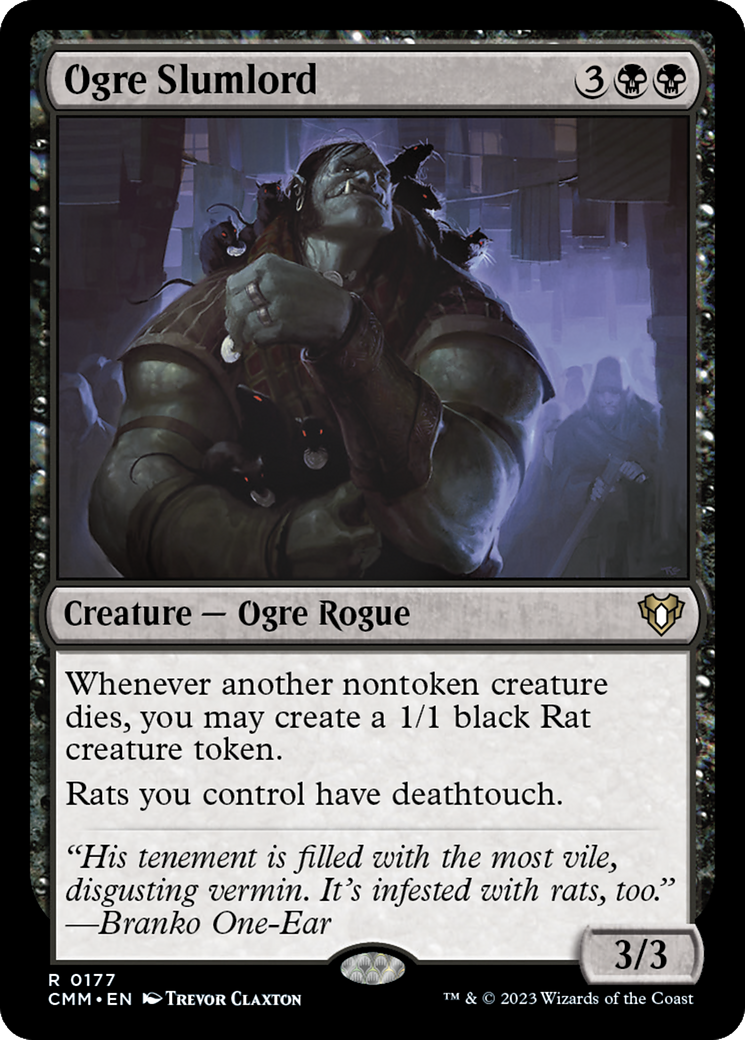 Ogre Slumlord (CMM-177) - Commander Masters Foil