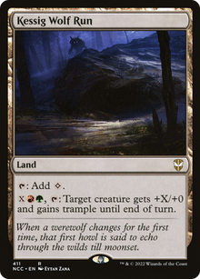 Kessig Wolf Run⁣ - Commander: Streets of New Capenna⁣ (Rare)⁣ [411]