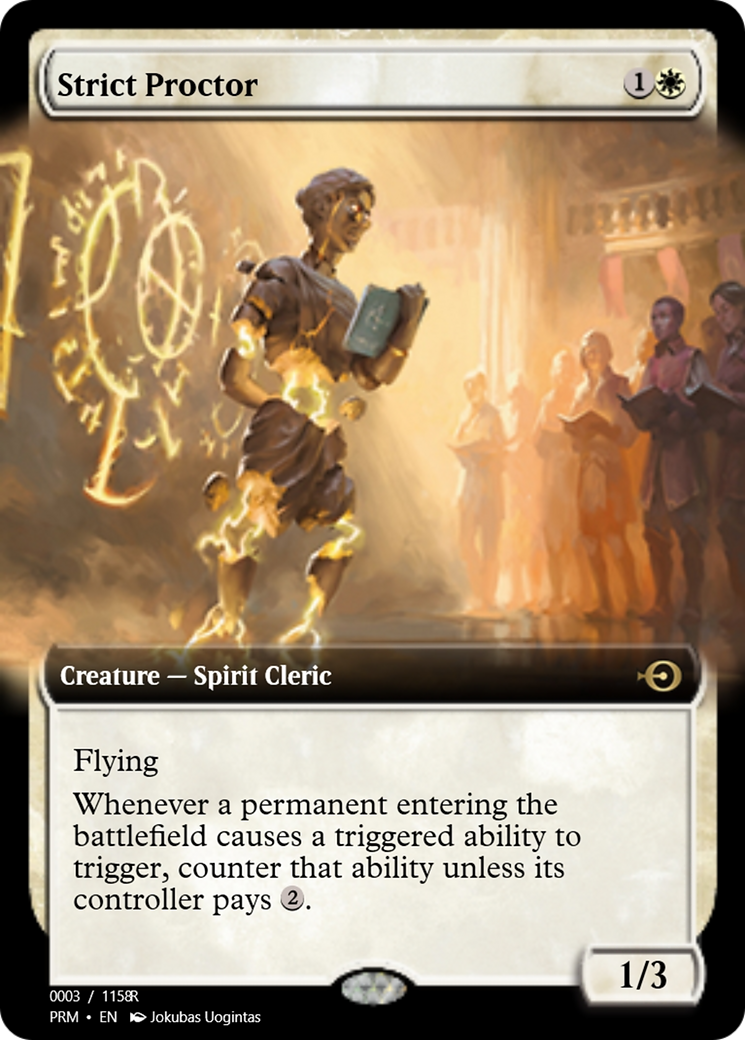 Strict Proctor (PRM-89978) - Magic Online Promos Foil