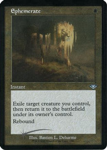 Ephemerate (Retro Frame) (Foil Etched) (MH1-001) - Modern Horizons Foil