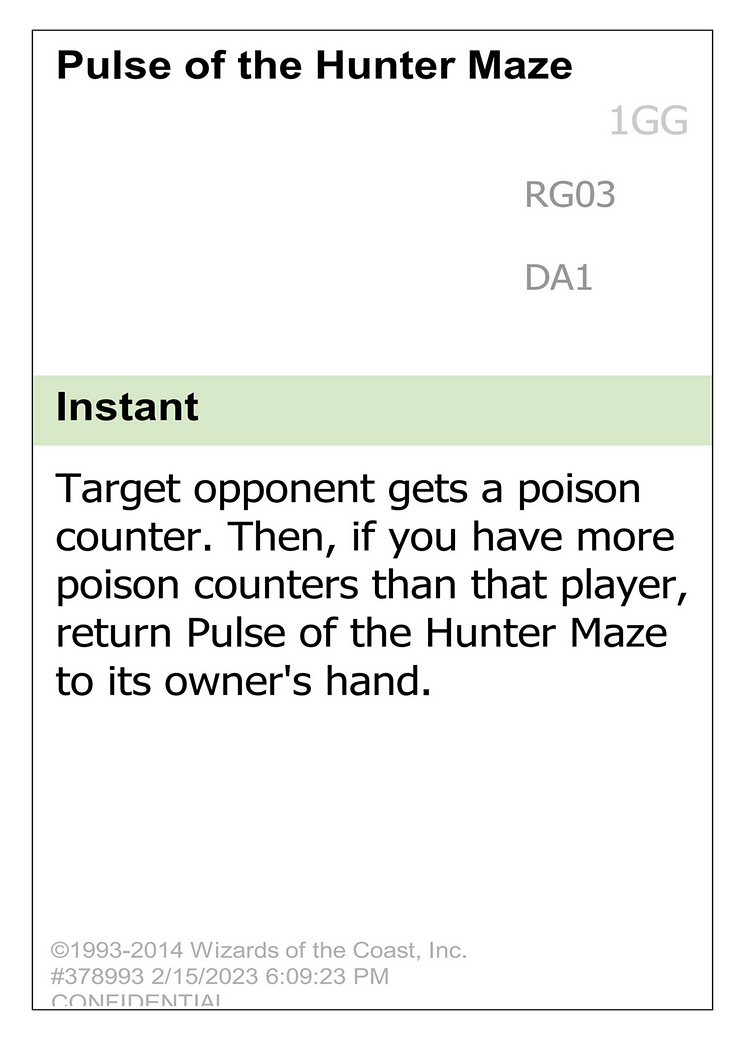 Pulse of the Hunter Maze (UNK-RG03C) - Unknown Event