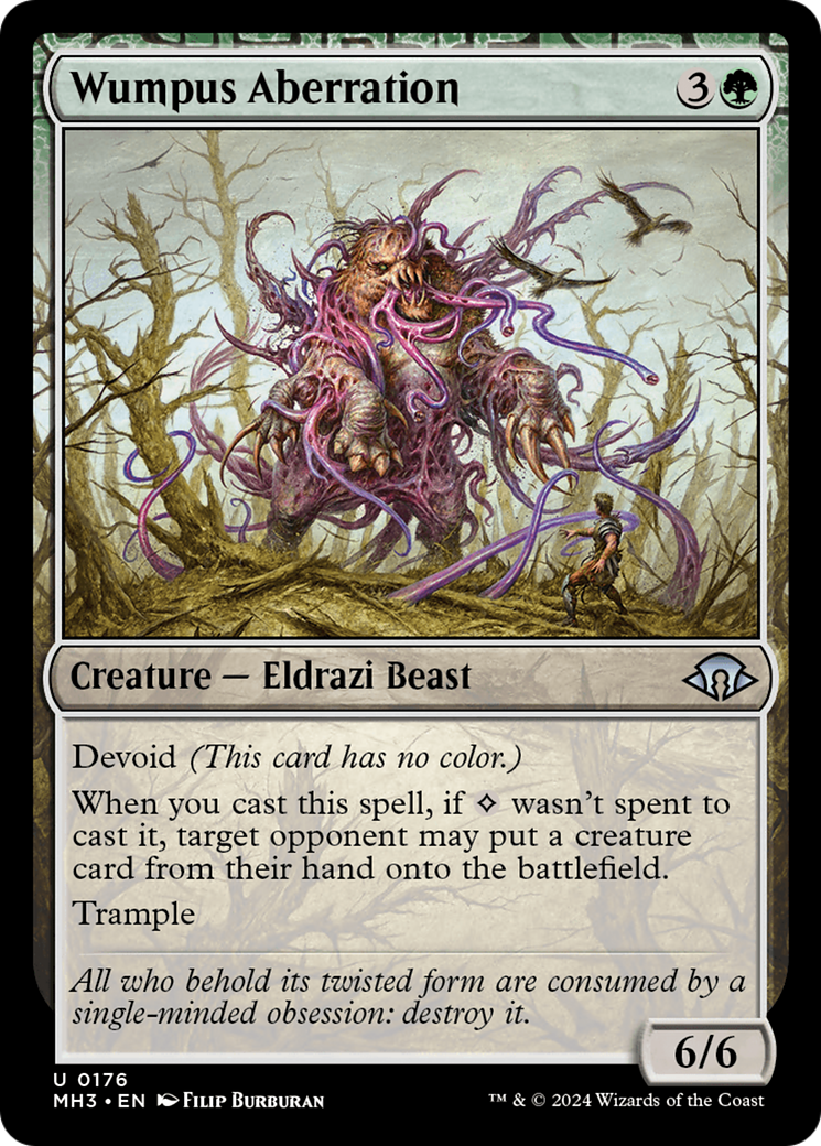 Wumpus Aberration⁣ - Modern Horizons 3⁣ (Uncommon)⁣ [176]